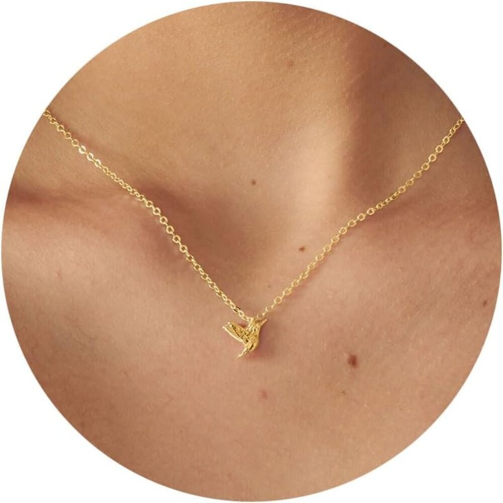 ⚡Necklace Dragon Dragonfly Turtle Snake Pendant Simple Cute Trendy Plated